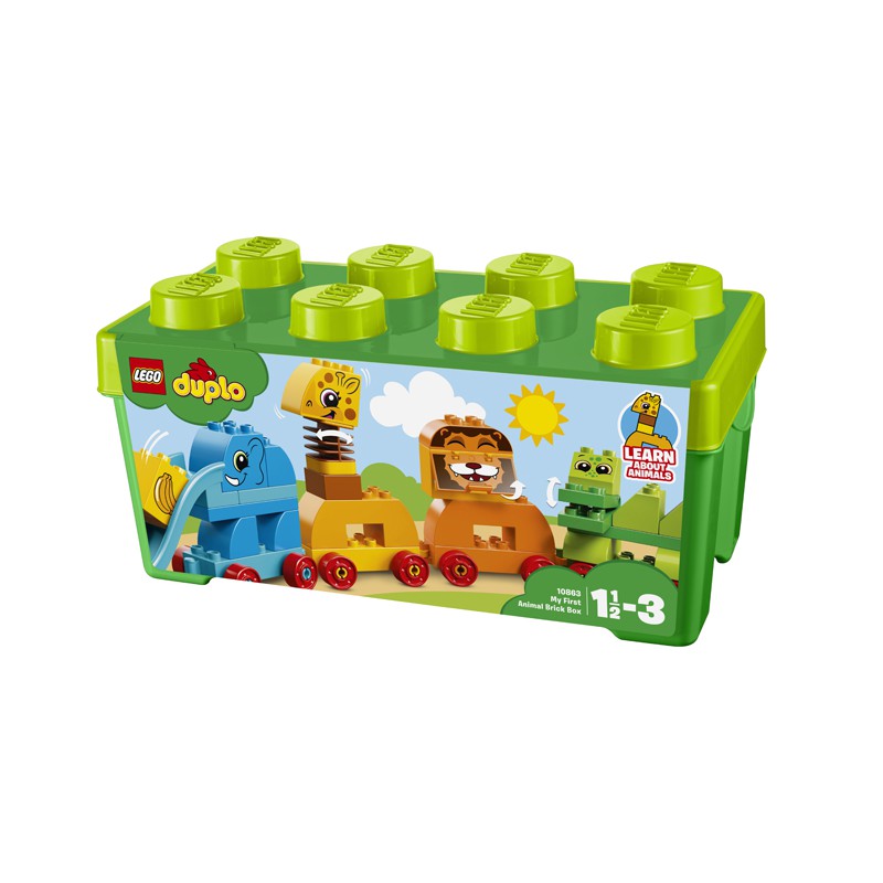 lego duplo animal train