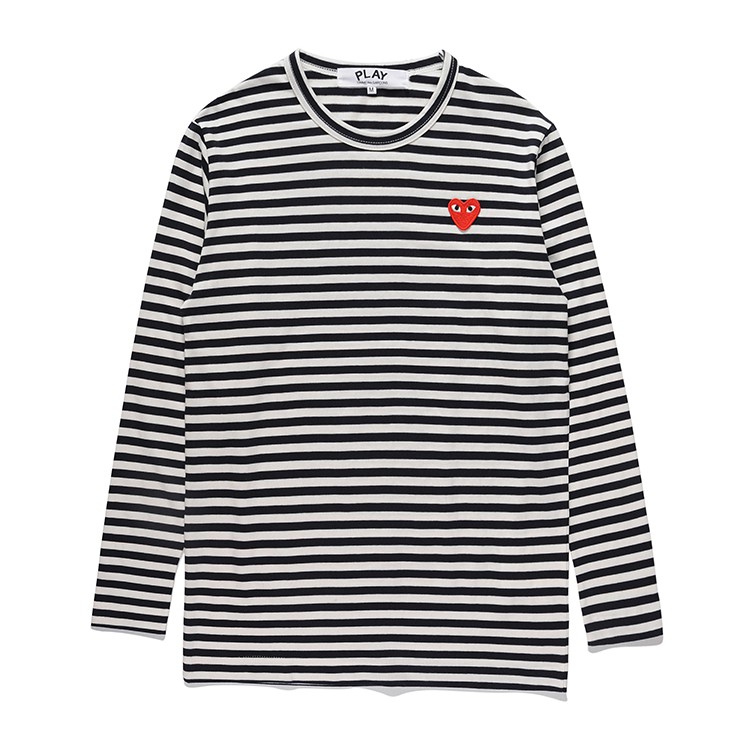 cdg long sleeve tee