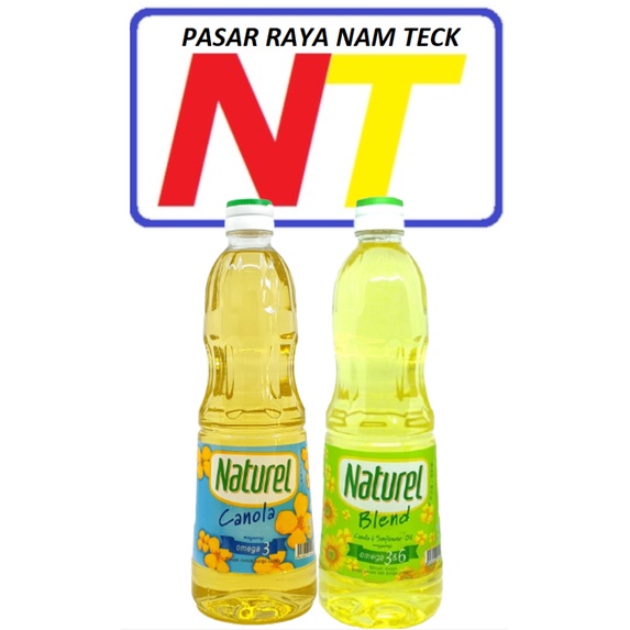 NATUREL OIL 1KG CANOLA / BLEND @PASAR RAYA NAM TECK NAMTECK