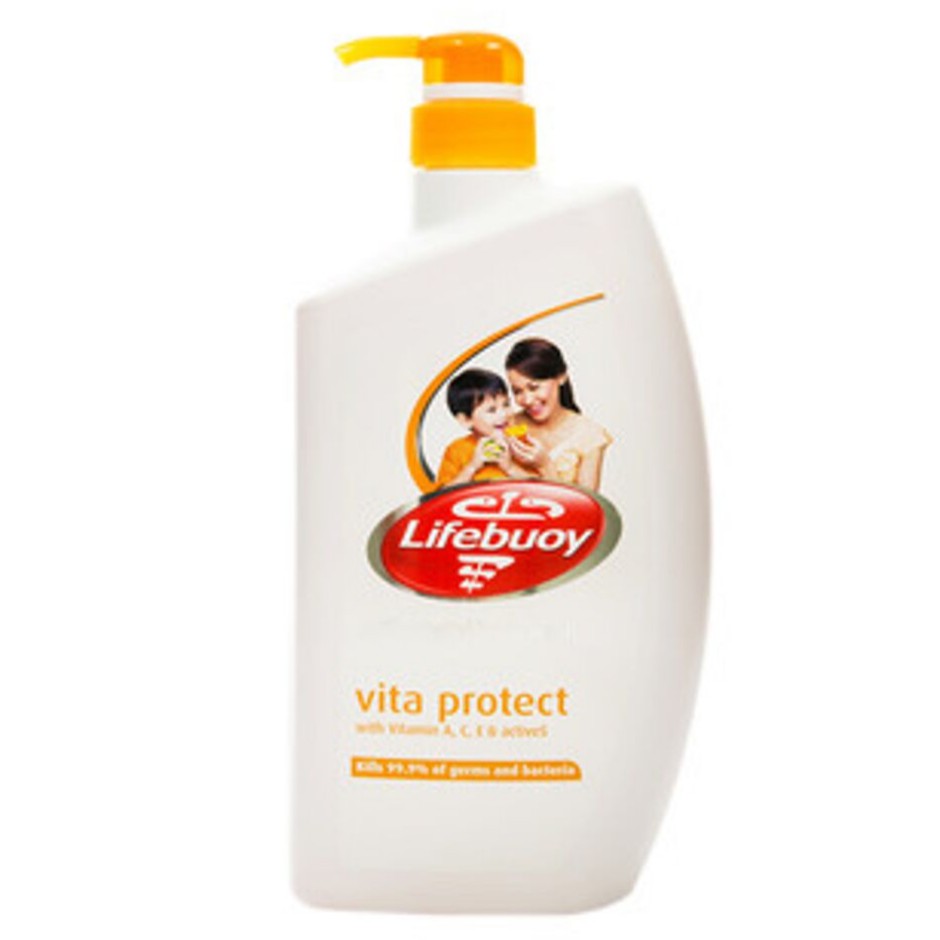 Lifebuoy Antibacterial Body Wash Vita Protect with Vitamin A,C,E (1L