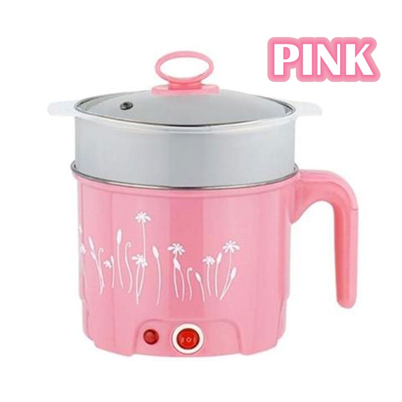 🎁KL STORE✨ 2 Layers Mini Cooker 1.8L Stainless Steel Multi Function Electric Steamer 1