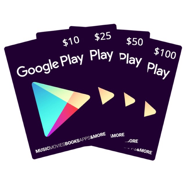 Google Play Gift Card Usd 10 25 50 100 Shopee Malaysia