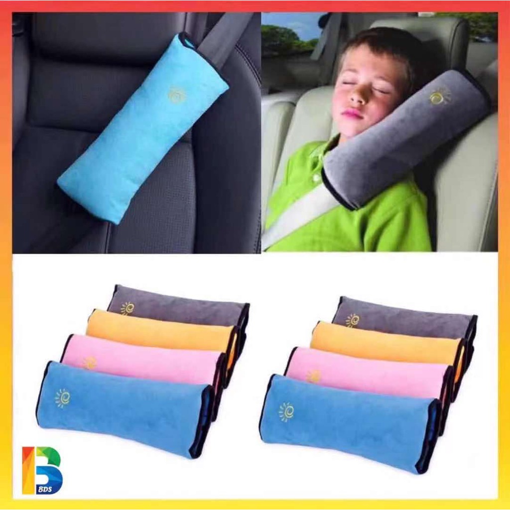 1pcs COMFORT BELT PAD Car Seat Safety Belt Pad Headrest Pillow Sponge Adjustable Belt Pad Children Adult Kid travel