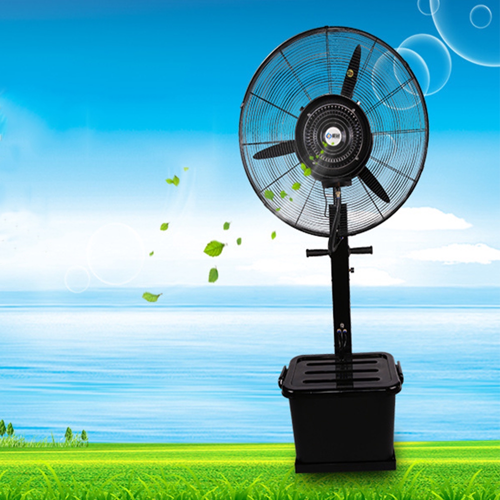 Shouse 220v Outdoor Water Spray Cooling Misting Fan System Shouse 220v Outdoor Water Spray Cooling Misting Fan System