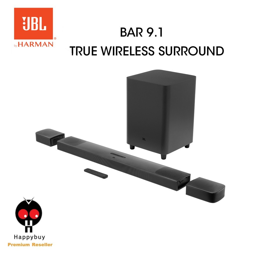 Jbl Bar 5 1 Immersive 9 1 True Wireless Home Theater Starter System With Soundbar And Wireless Subwoofer Shopee Malaysia