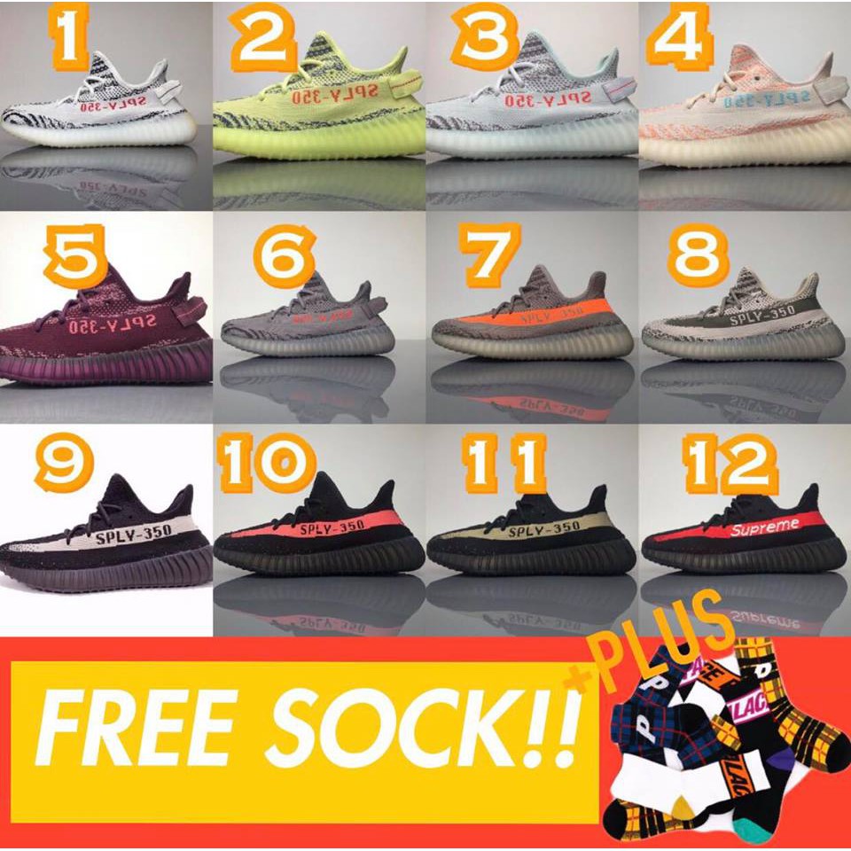 all color yeezys