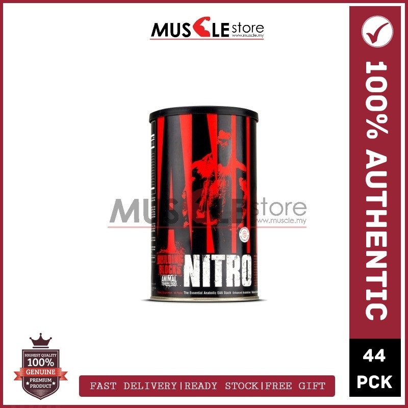 Universal Animal Nitro 44 Paks Boost Testoterone, Post Workout | Shopee  Malaysia
