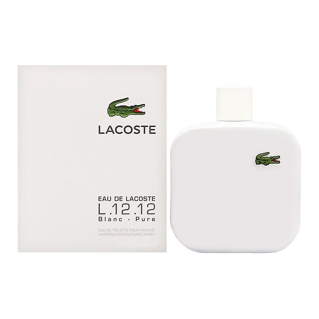 lacoste blanc eau de toilette 100ml