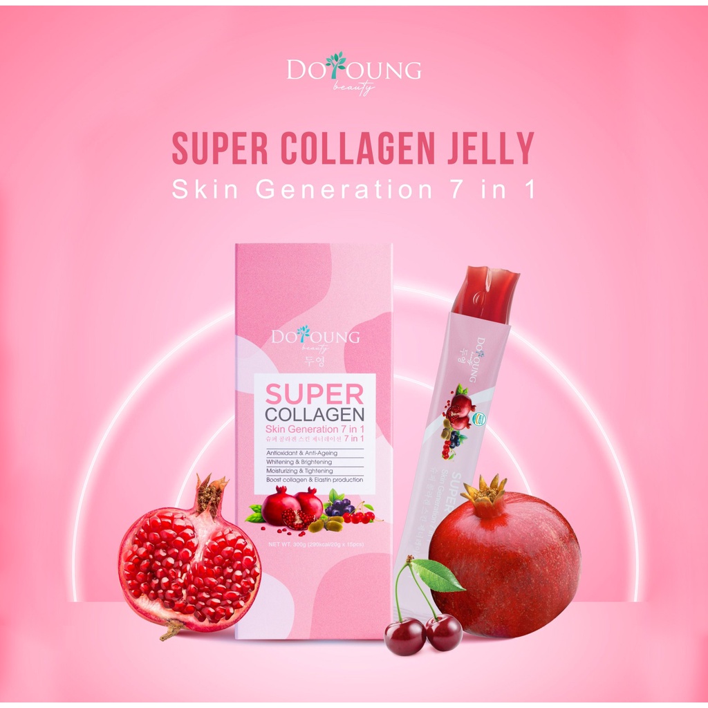 Doyoung Super Collagen 7 in 1 Korean Pomegranate Jelly Doyong Collagen