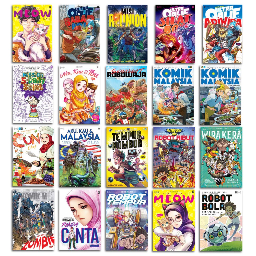 Buy Koleksi Buku Komik-M PTS Bahasa Melayu Mesra Sekolah | SeeTracker