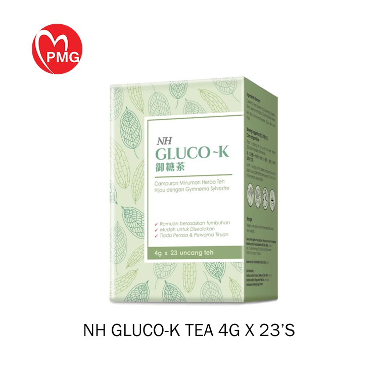 [PMG PHARMACY] NH Gluco-K Tea 4g x 23s - healthy tea which can help to ...