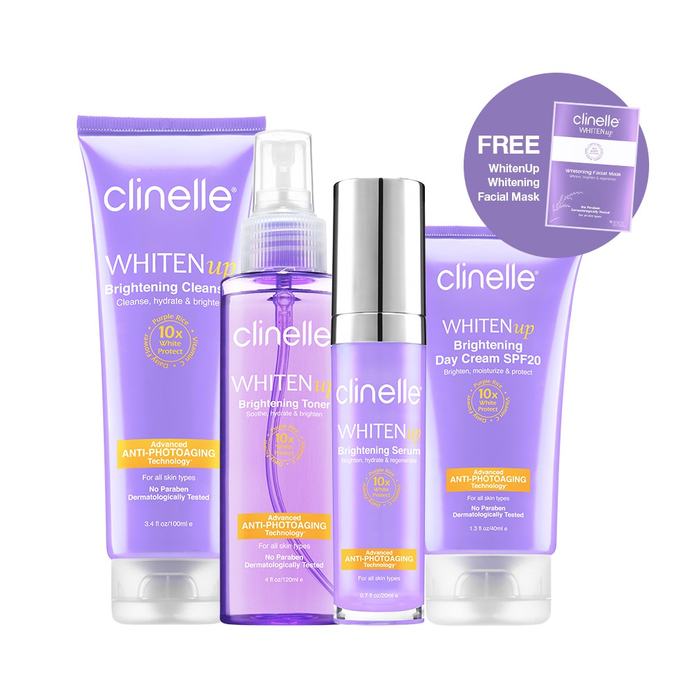 clinelle whiten up set