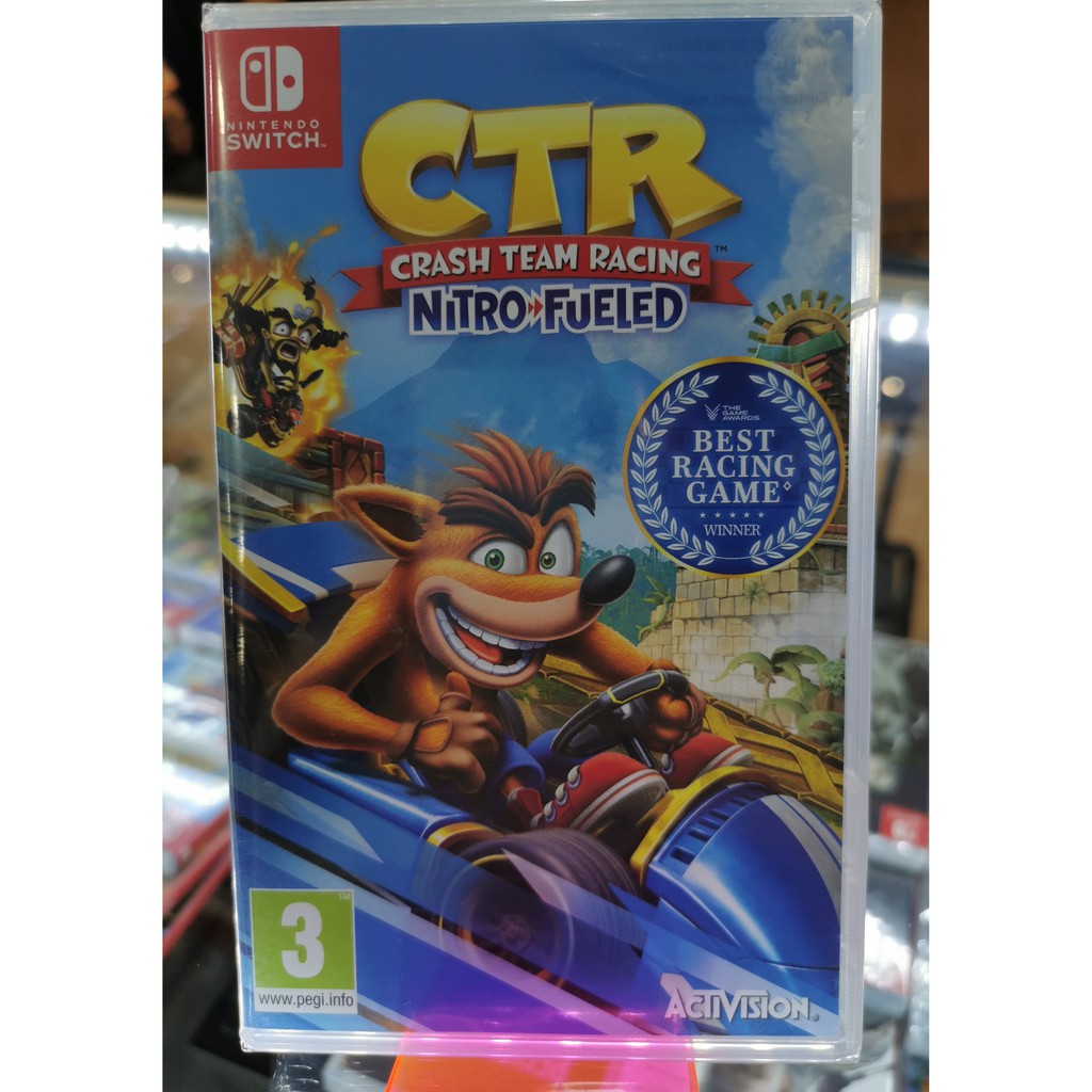 Nintendo Switch Crash Team Racing Nitro Fueled Shopee Malaysia