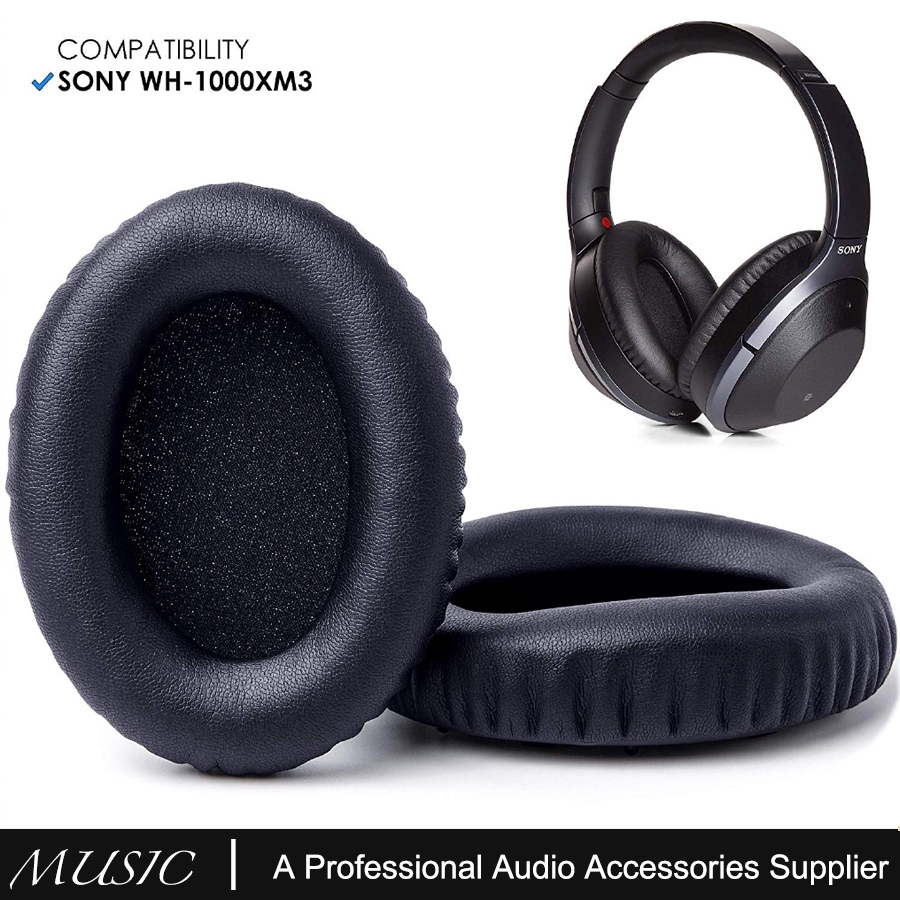 1 Pair SONY WH1000XM3 Ear Pad 1000XM3 Wireless Noise Reduction