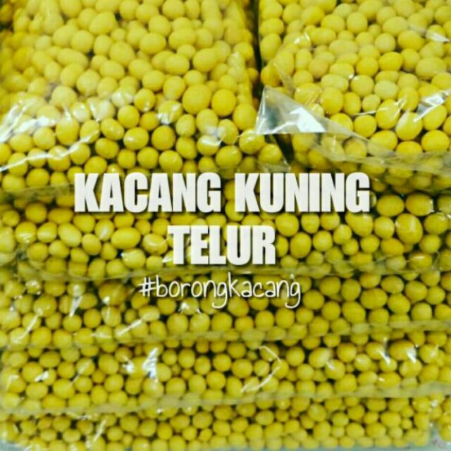 Borong 5kg Kacang Kuning Telur Malaysia