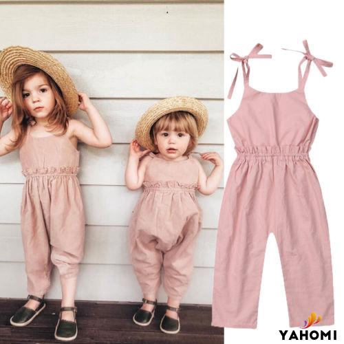 pink overalls baby girl