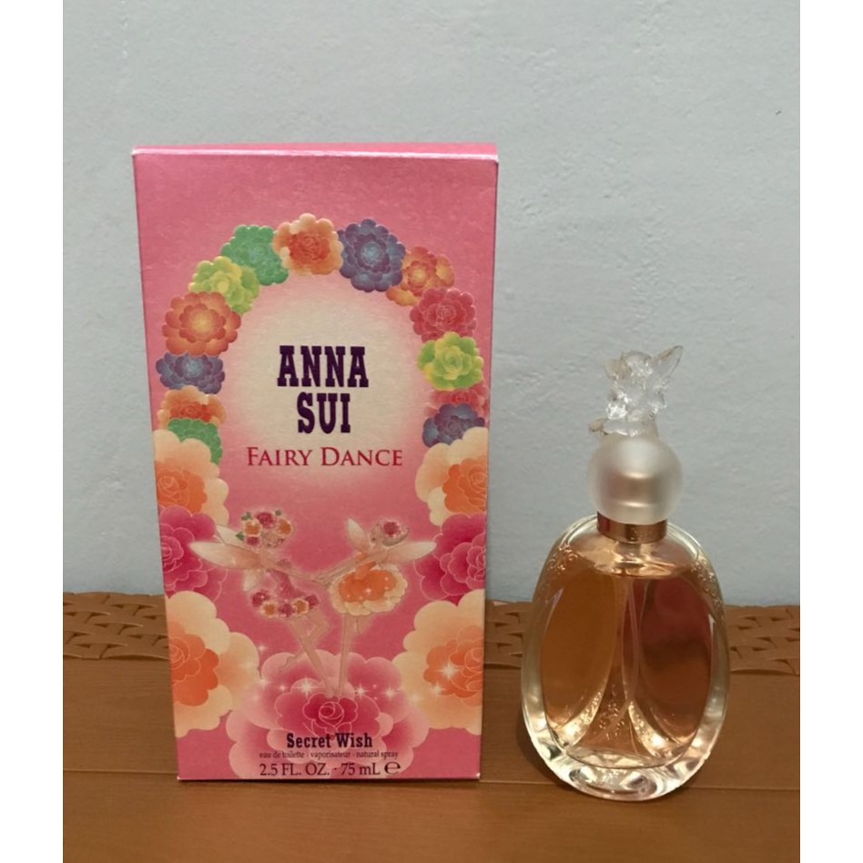 Amante Acechar calificación Anna Sui Fairy Dance Secret Wish EDT Woman 50ML | Shopee Malaysia