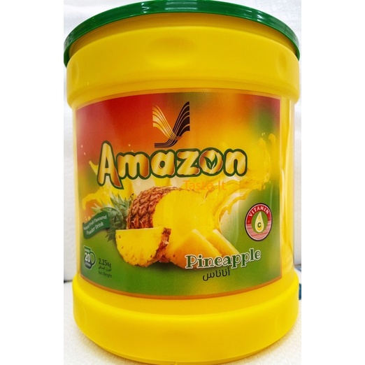 Amazon Pineapple  Instant Fruit Flavoured Powder Drink 2.25kg