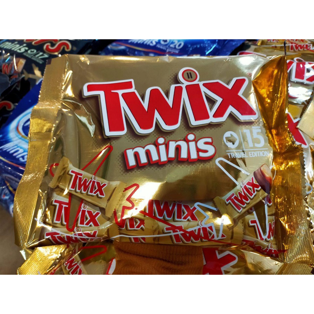 MINIS TWIX/ MILKY WAY/ MARS/ SNICKERS/ BOUNTY MINIS 333G | Shopee Malaysia