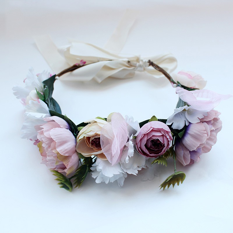 floral crown headband