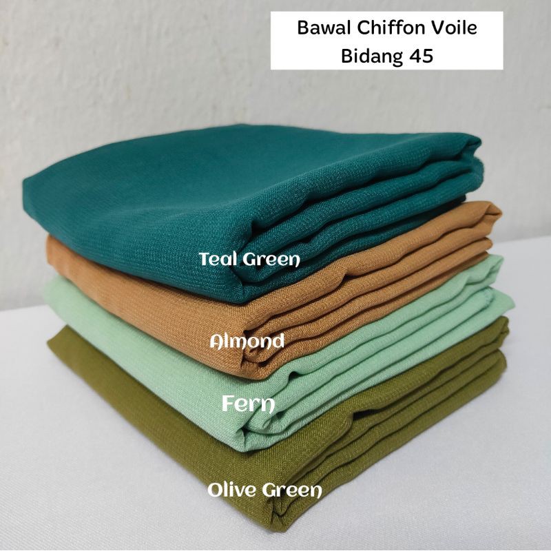 Bawal Chiffon Voile Bidang 45 Album 1 Shopee Malaysia