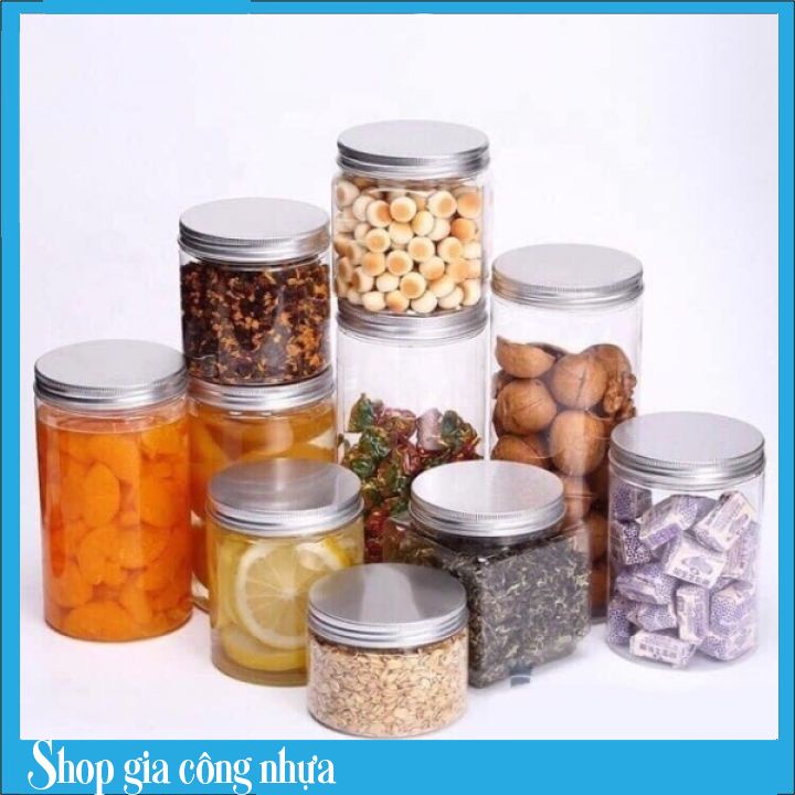 Pet Plastic Jar Aluminum Cap 900ml (set 5c) Shopee Malaysia