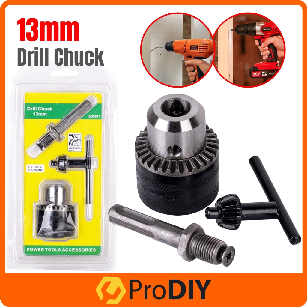 3pcs Drill Chuck Set Professional HSS Drill Chuck with SDS Adaptor ...