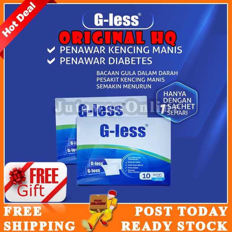 Buy G Less Kencing Manis Original Sachet Form Solusi Diabetes Kencing Manis Ubat Diabetes G Less Seetracker Malaysia