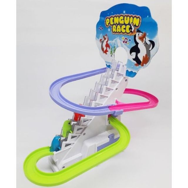 penguin race track