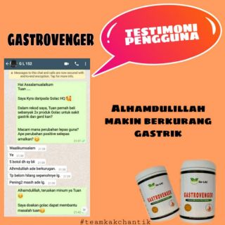 GOLAC GASTROVENGER PENAWAR/UBAT GASTRIK & PEDIH ULU HATI 