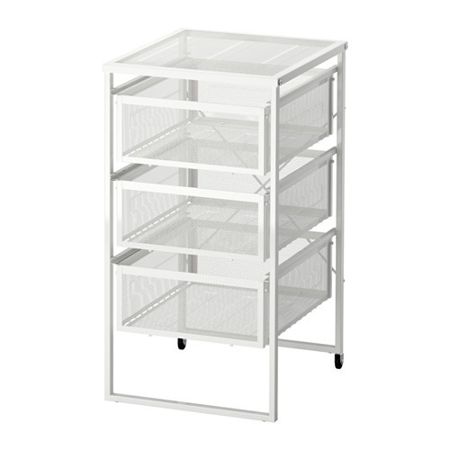 Ikea Lennart Drawer Unit Desk Organizer Office Organizer White