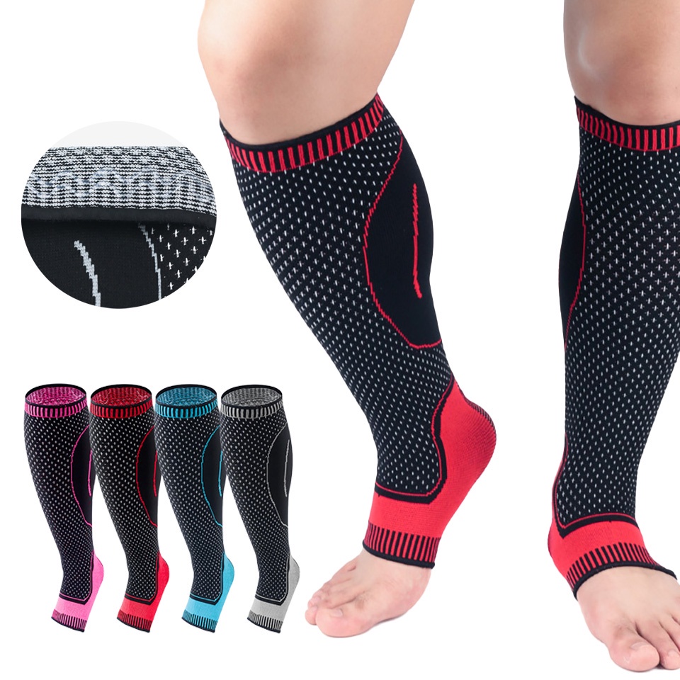 One Piece Sports Leg Pad Safety Running Cycling Compression Sleeves ...