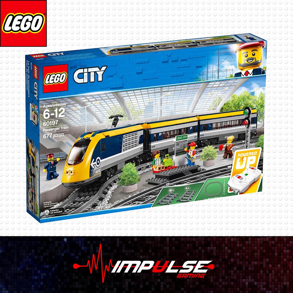 lego 60197 city passenger train set