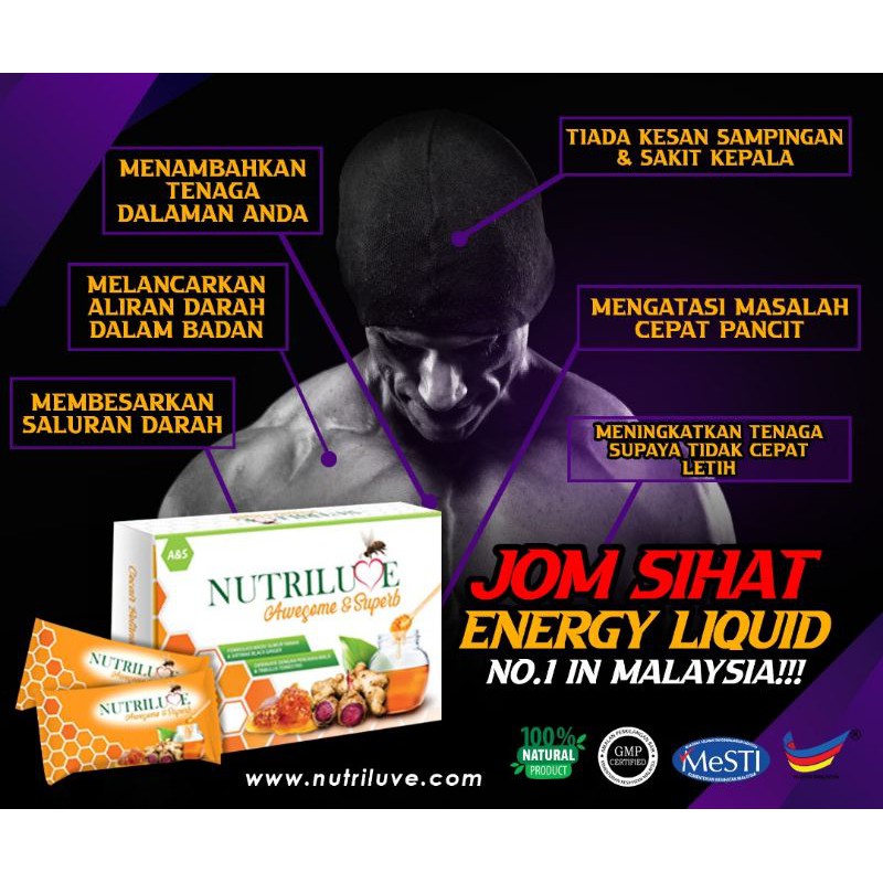 Buy Nutriluve Produk Kesihatan Lelaki Seetracker Malaysia