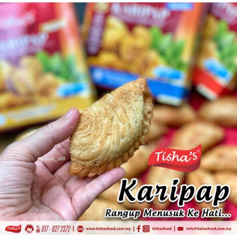 Karipap Tishas Food (Daging/Ayam/Sardin) | Shopee Malaysia