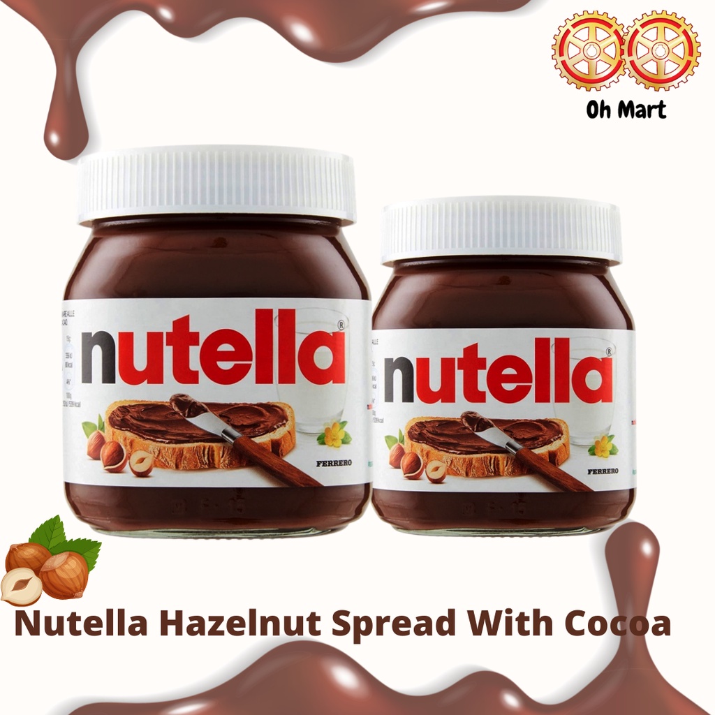 Nutella Hazelnut Spread With Cocoa 200/350g | Shopee Malaysia