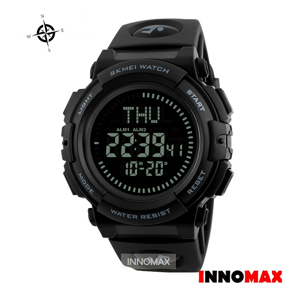 skmei world time watch