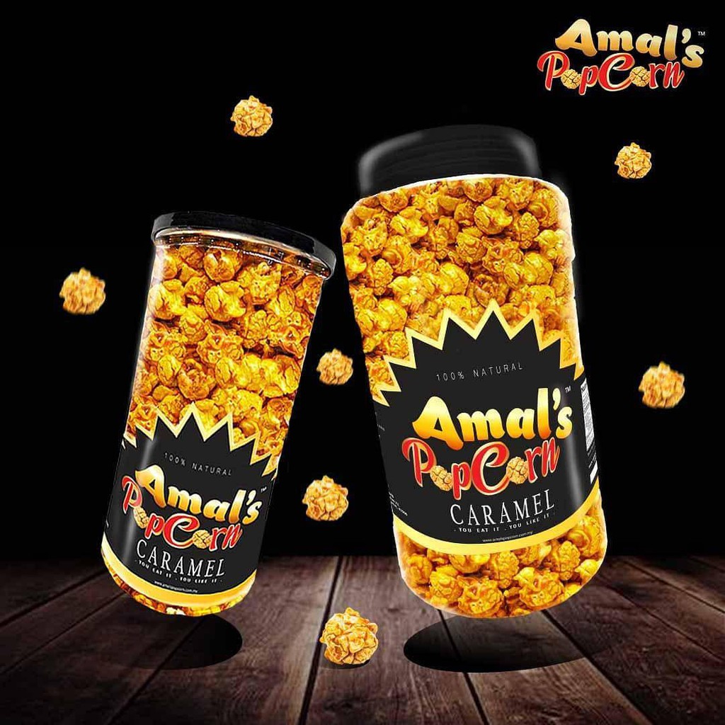 Amal's Popcorn (Caramel Popcorn) Shopee Malaysia