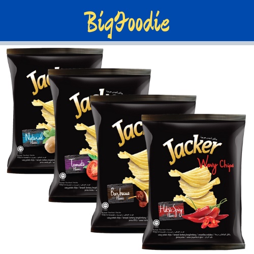 [BFD] Jacker Potato Chips (Wavy) 60gm