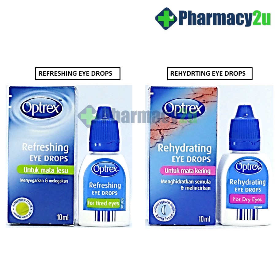 OPTREX REFRESHING/ REHYDRATING EYE DROP 10ML Shopee Malaysia