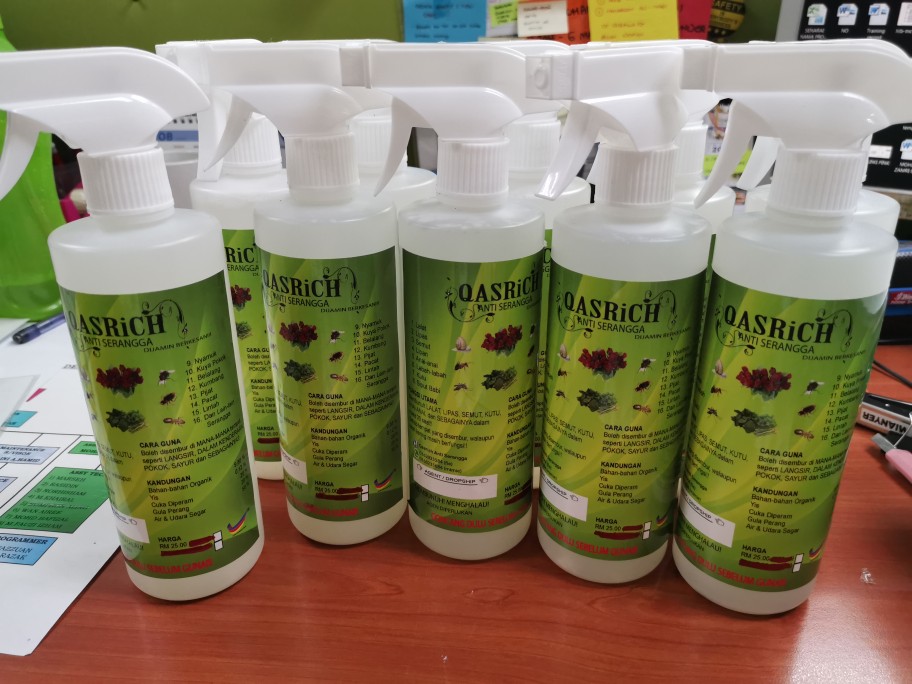 Qasrich (tiada bau dan bukan racun) 500ml ubat serangga 