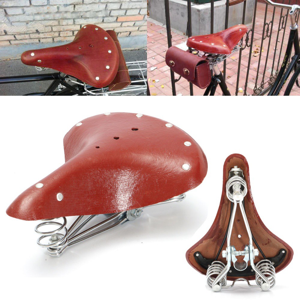 spring saddle bicycle