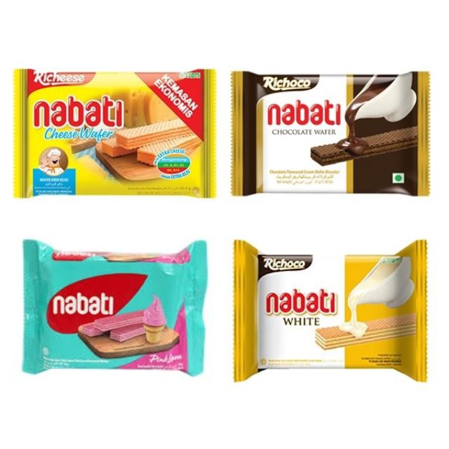 NABATI WAFFER chocolate strawberry 50G | Shopee Malaysia