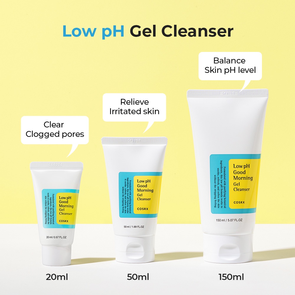 COSRX Low pH Good Morning Gel Cleanser Daily Mild Cleanser for