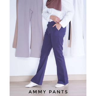 AMMY PANTS : Seluar Slek Wanita Bootcut / Women Slack Pants / Office
