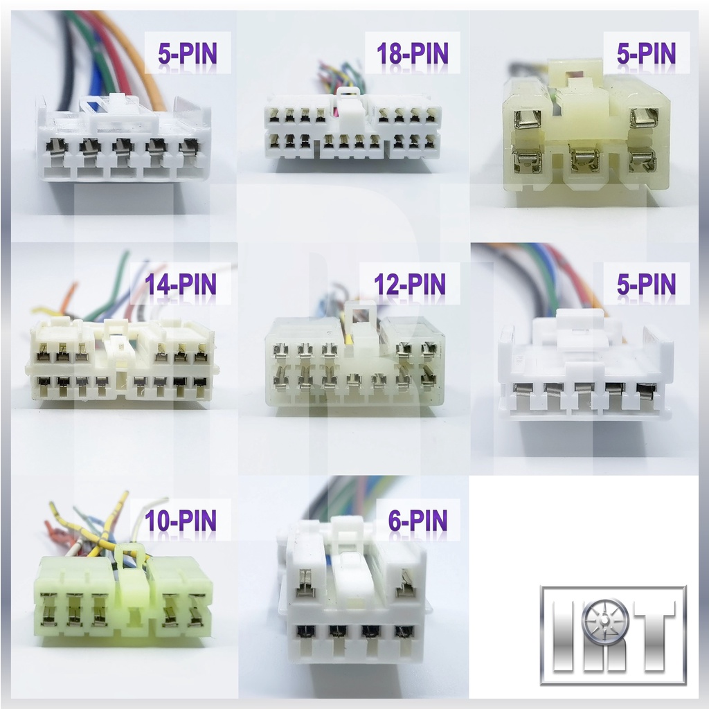 5Pin 6Pin 12Pin 14Pin Power Window Switch Socket Regulator Single