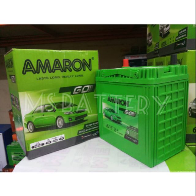 NS40ZL AMARON GO CAR BATTERY MAINTENANCE FREE - BATERI 