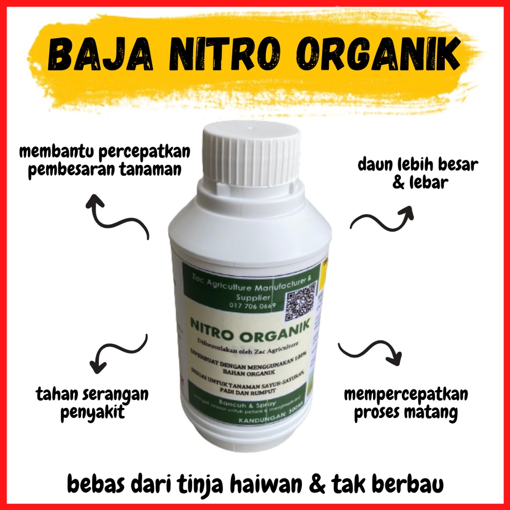 BAJA NITRO ORGANIK 100% PURE NITRO ( Baja Semburan Bagus Untuk Tanaman ...