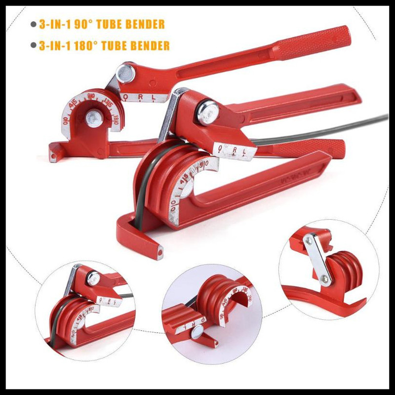 6mm/8mm/10mm Air-conditioner Pipe Brake Hand Manual Copper Tubing Bender sale 