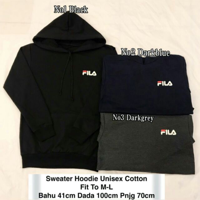 sweater hoodie fila